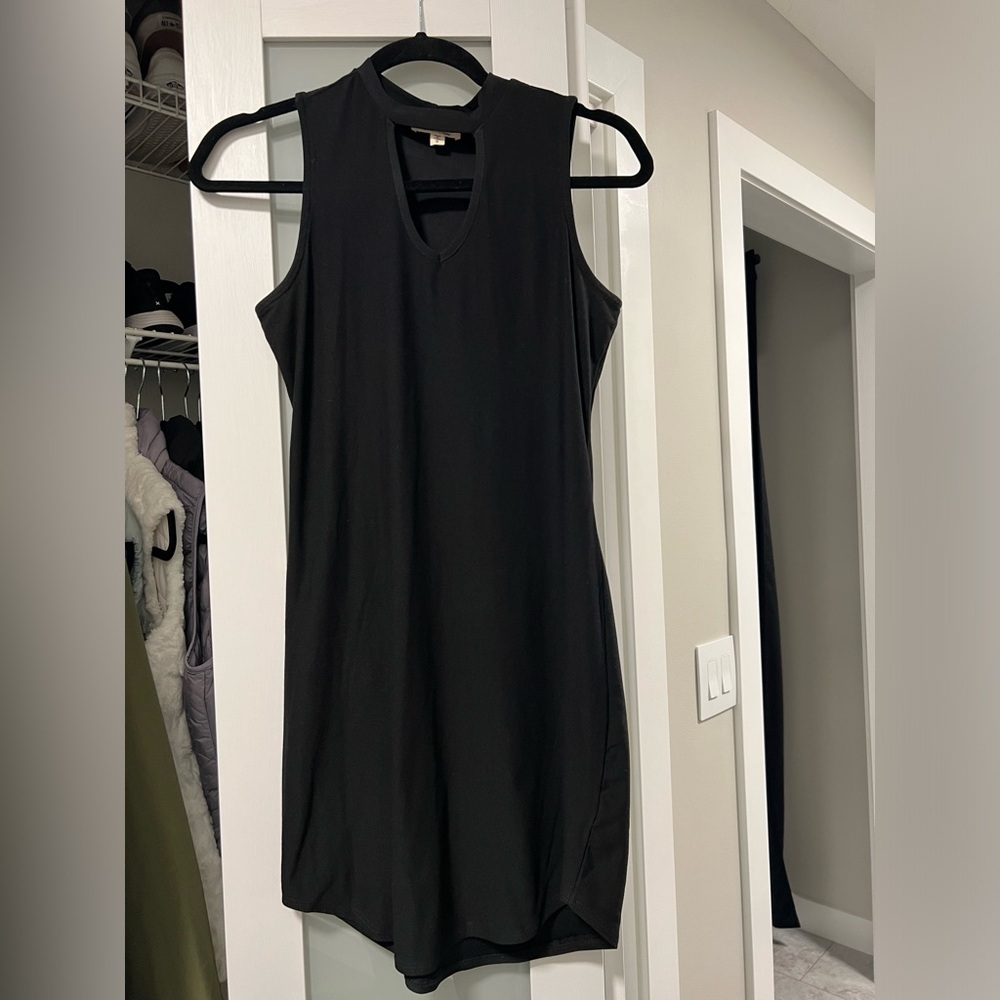 Ultra Flirt Black Skinny Dress